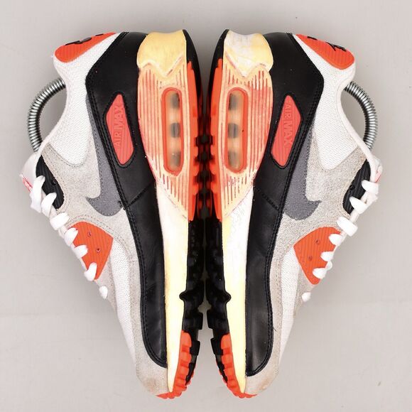 NIKE AIR MAX 90 OG INFRARED SNEAKER 2015 RELEASE SIZE 7Y FITS WOMEN’S 8 - Picture 7 of 11